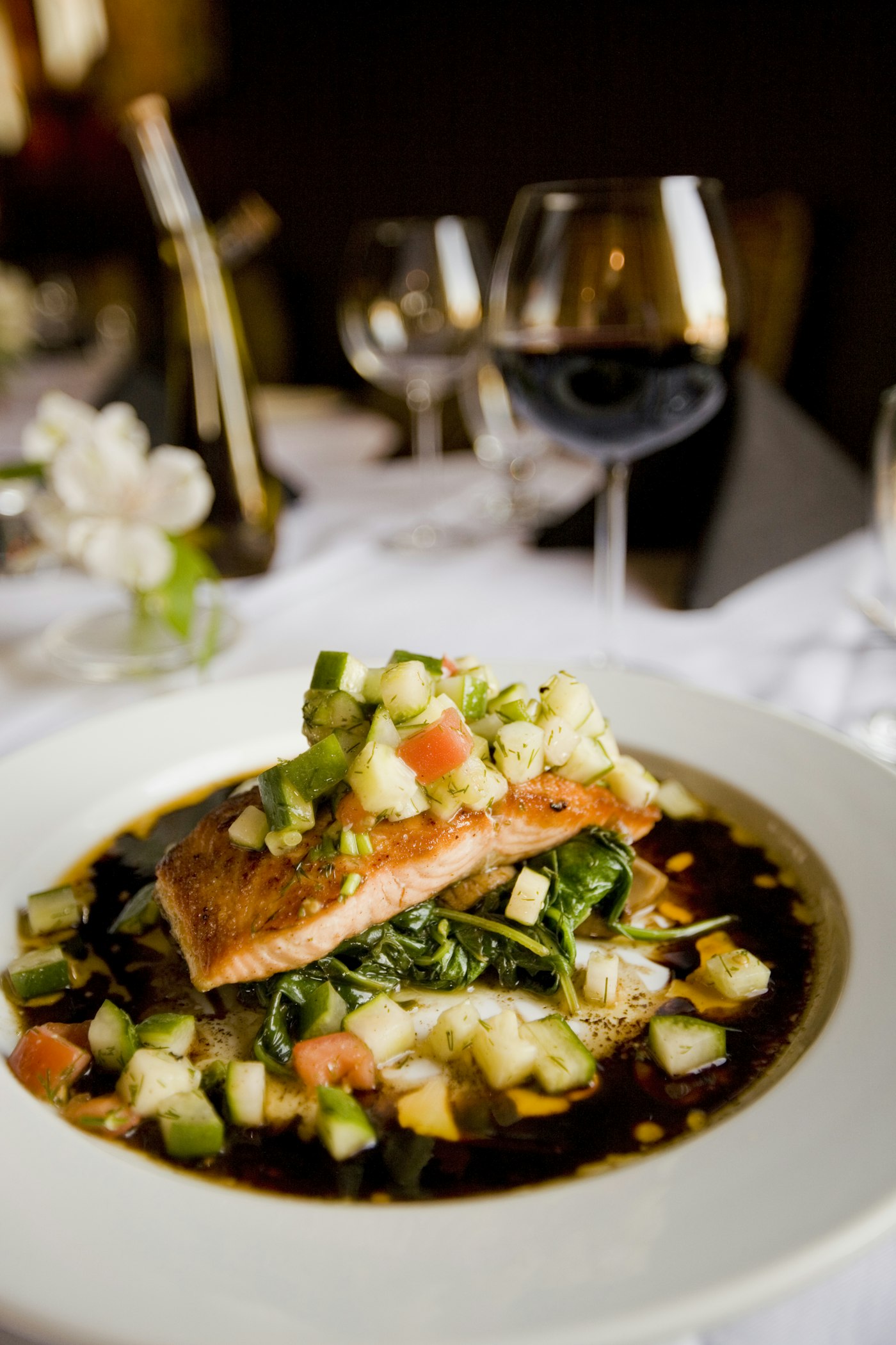 Plat du jour façon bistrot de mer